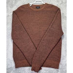 Womens‎ Men XXL Chunky Knit Sweater Brown Heavyweight Grandpacore Cotton On